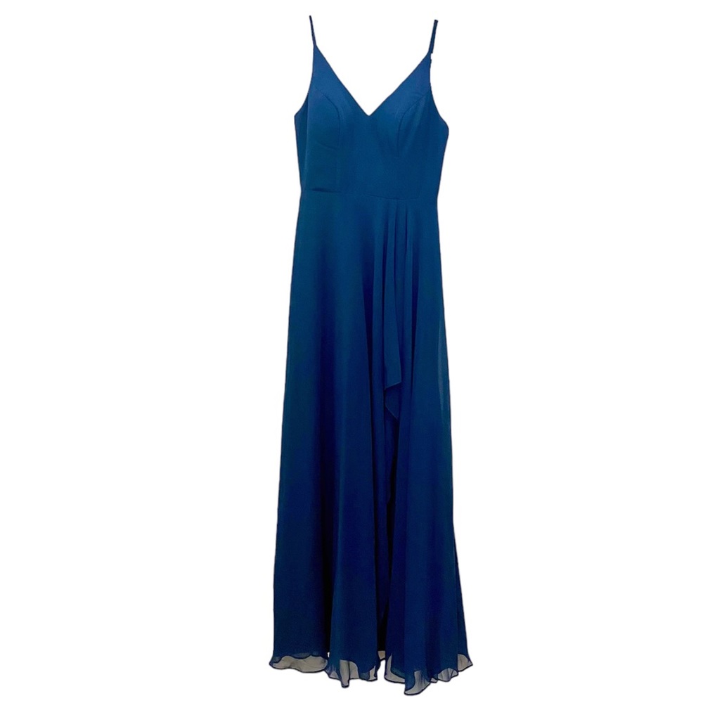 NWT Azazie Collette Dress in Dark Navy